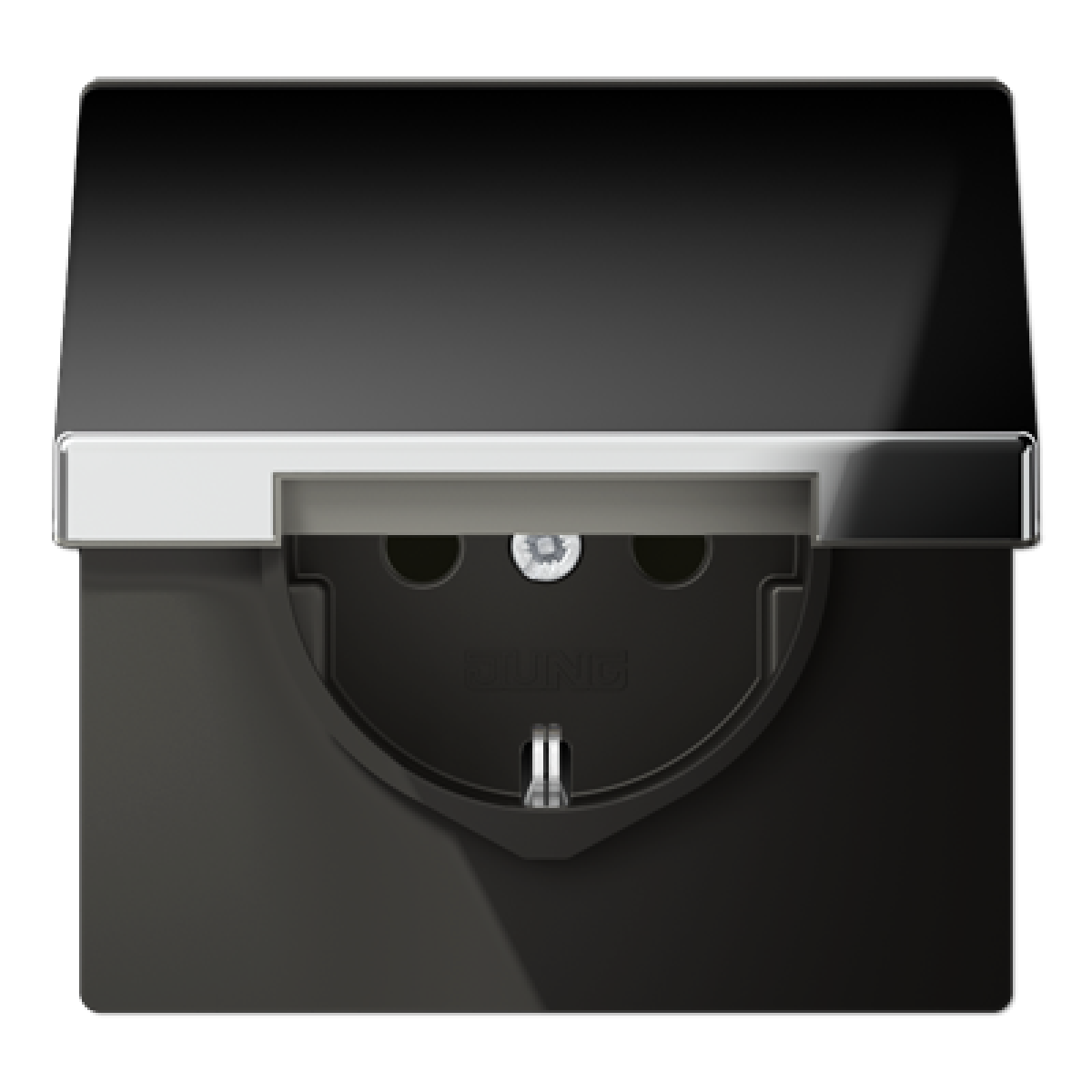 Enchufe t. abatprot. contacto LS crom.