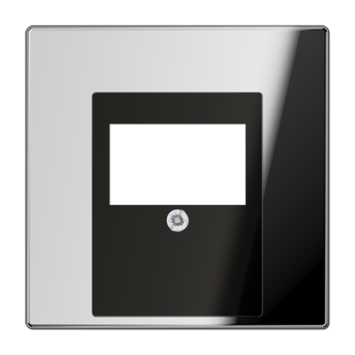 Placa telef. TAE LS cromado