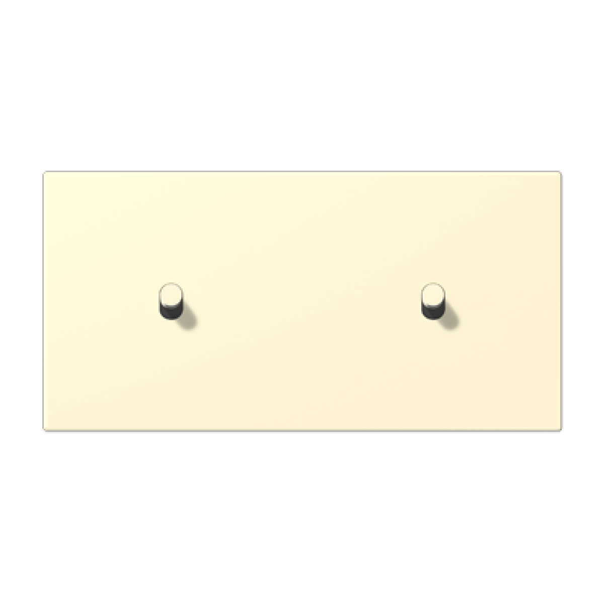 Placa 2x1 pal. cilindro LS1912 LC32001