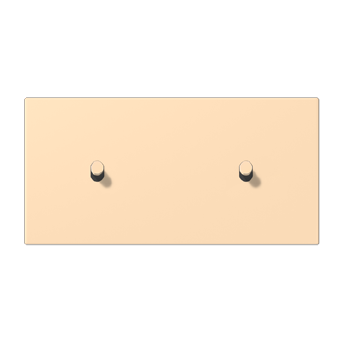 Placa 2x1 pal. cilindro LS1912 LC32060