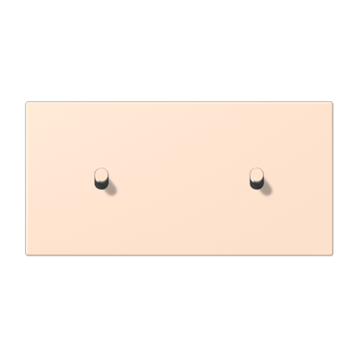 Placa 2x1 pal. cilindro LS1912 LC32091