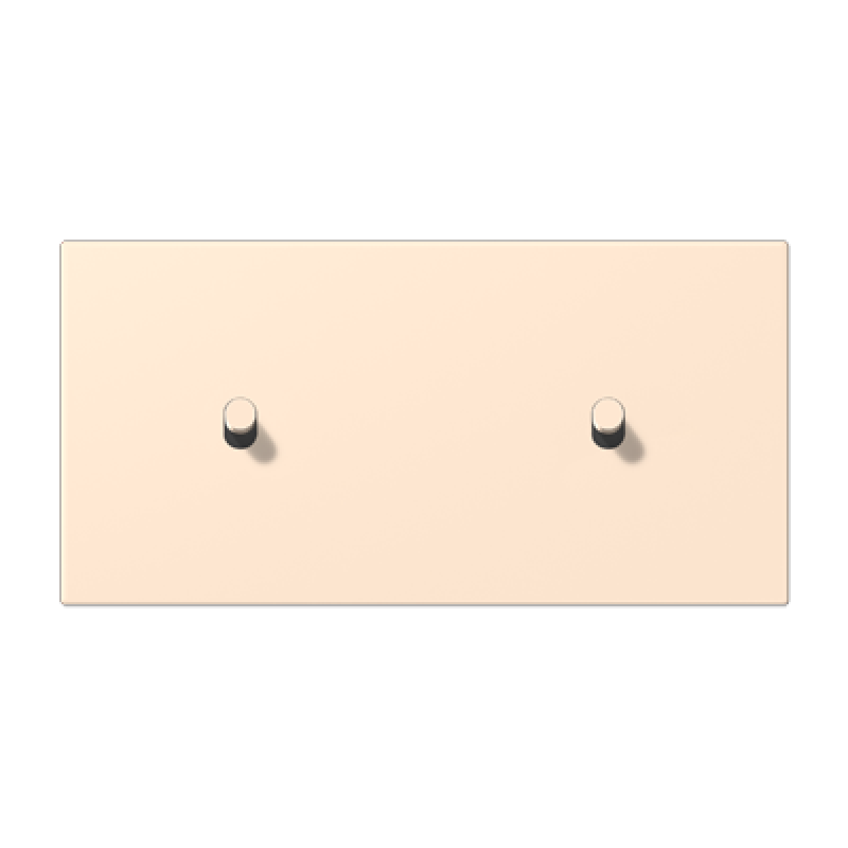 Placa 2x1 pal. cilindro LS1912 LC32123