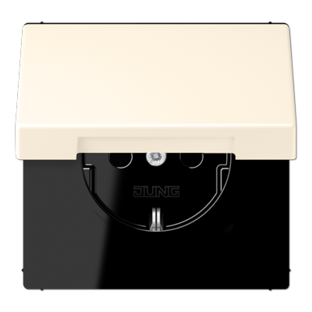 Enchufe con tapa abatible. LC4320B