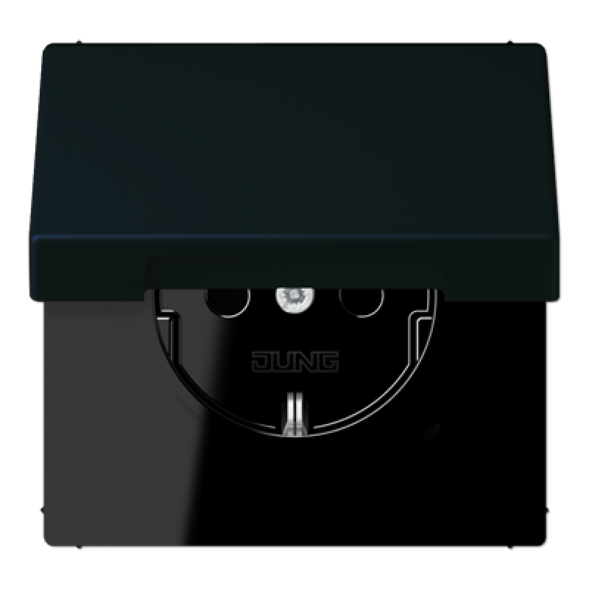 Enchufe con tapa abatible. LC4320E