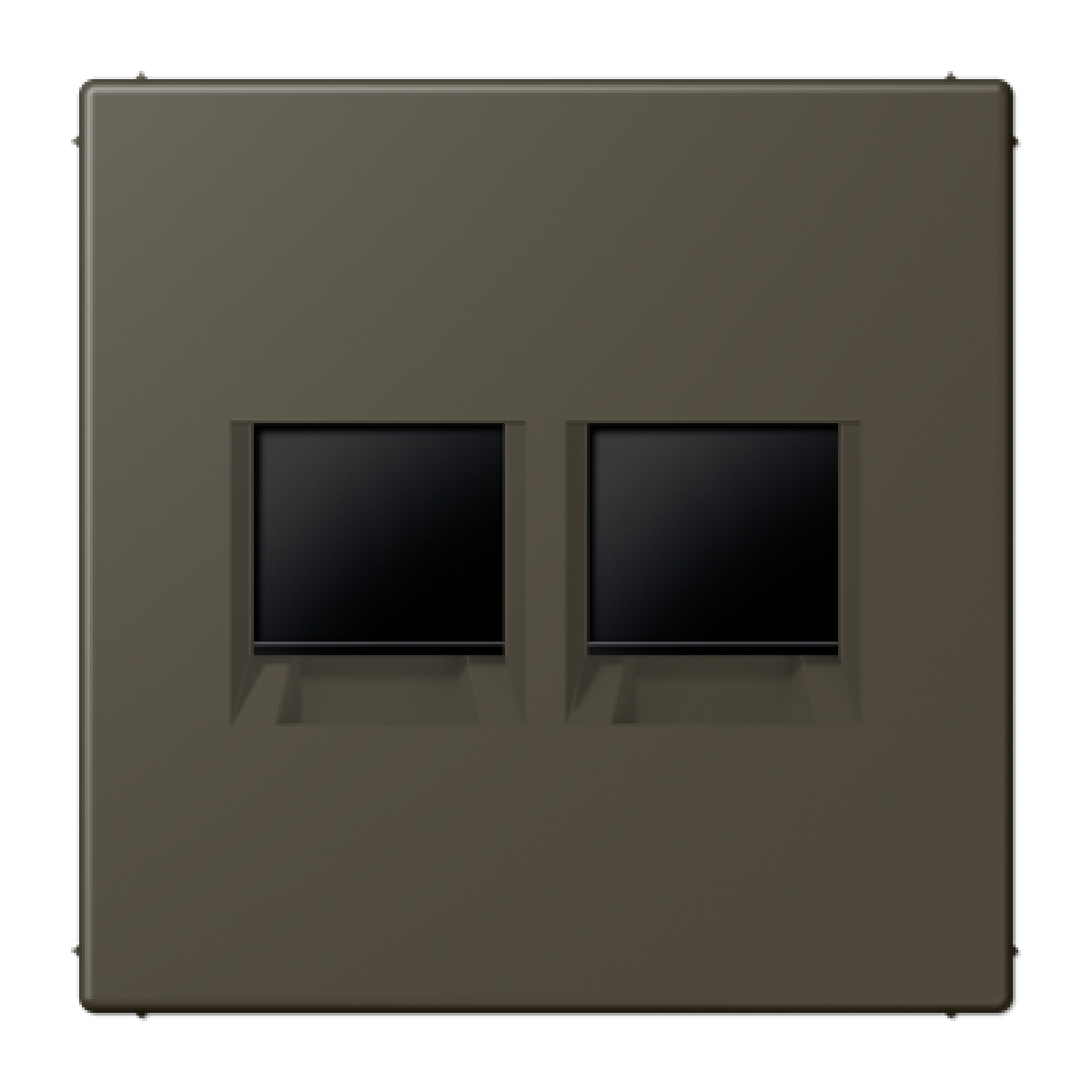 Placa Mod.Jack-Rad. 2 tomas LC32140
