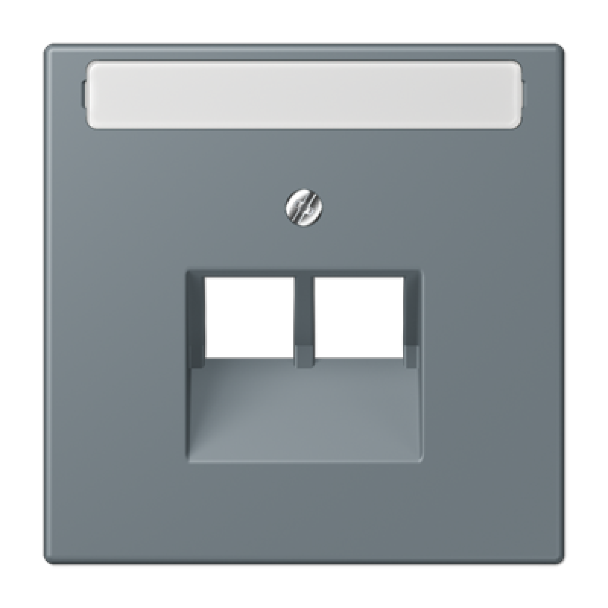 Placa central teléfono x2 inscr. LC4320H