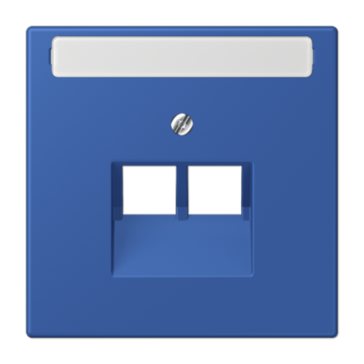 Placa central teléfono x2 inscr. LC4320K