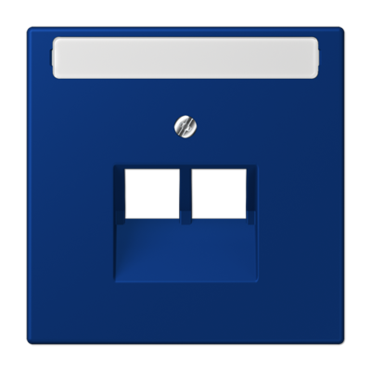 Placa central teléfono x2 inscr. LC4320T