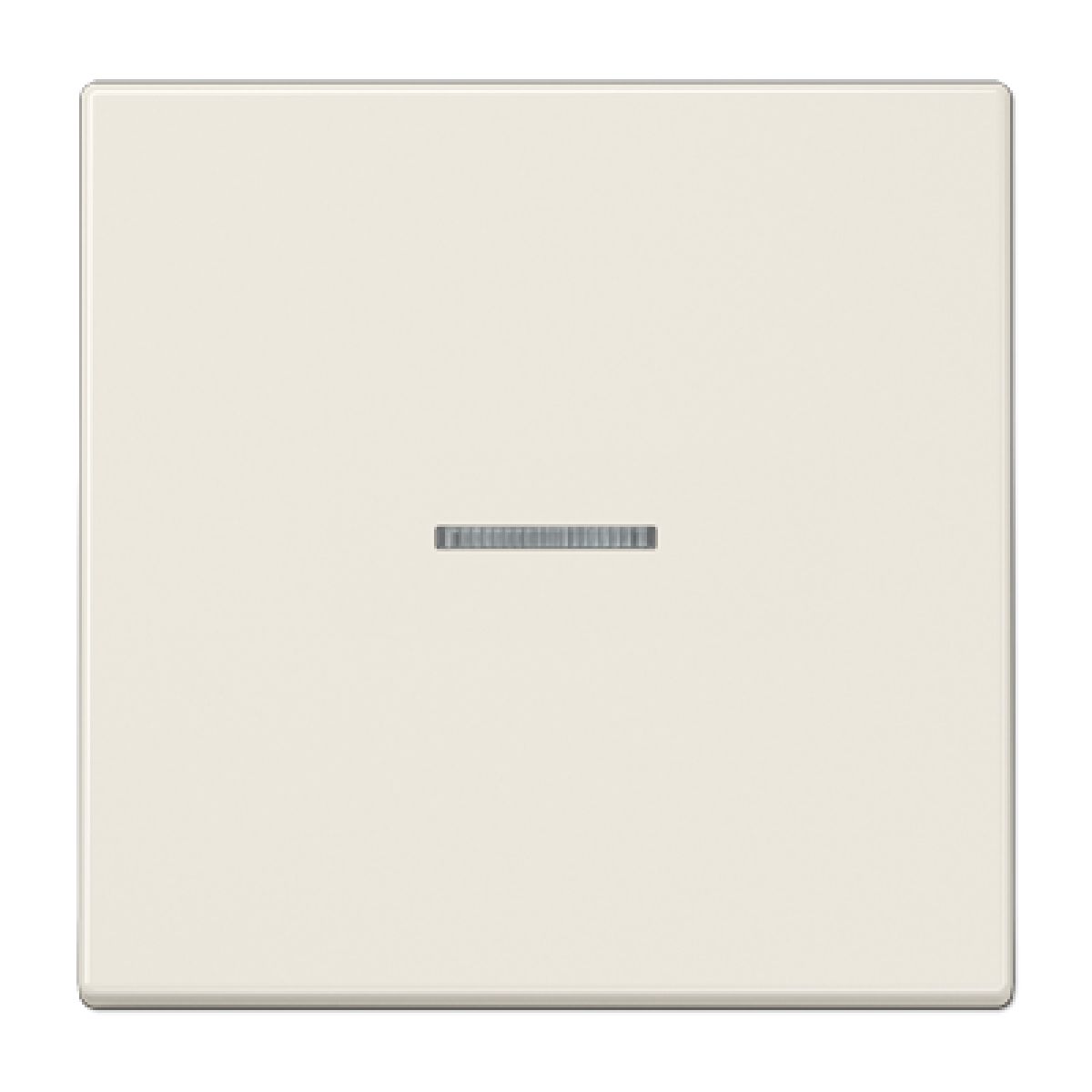 Tecla simple visor JH LS blanco marfil