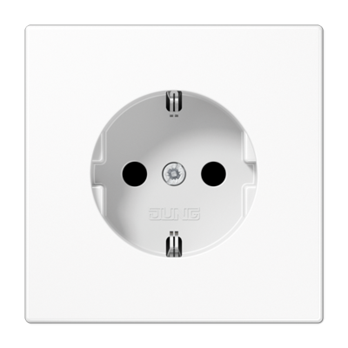 Enchufe SCHUKO prot contacto LS bl alpi