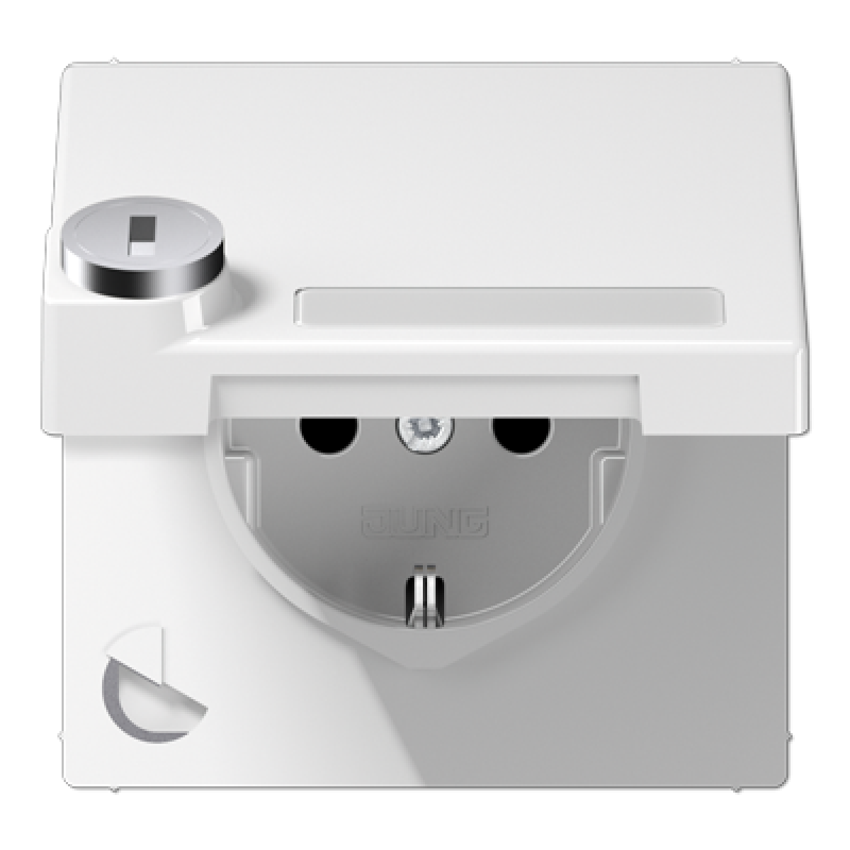 Enchufe t.abatretroc.inscr. LS bl alpi