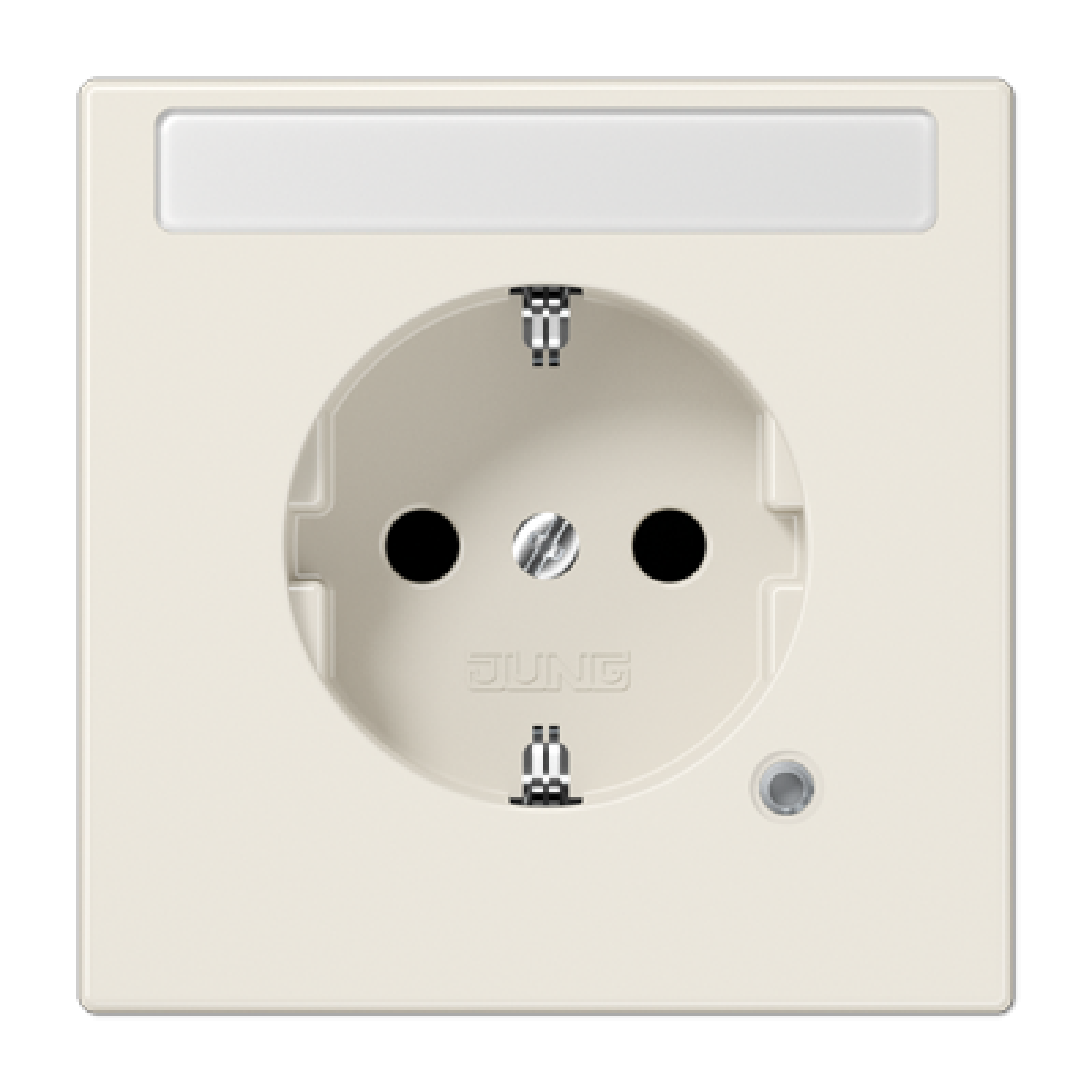 Enchufe SCHUKO inscrindicador LS bl.