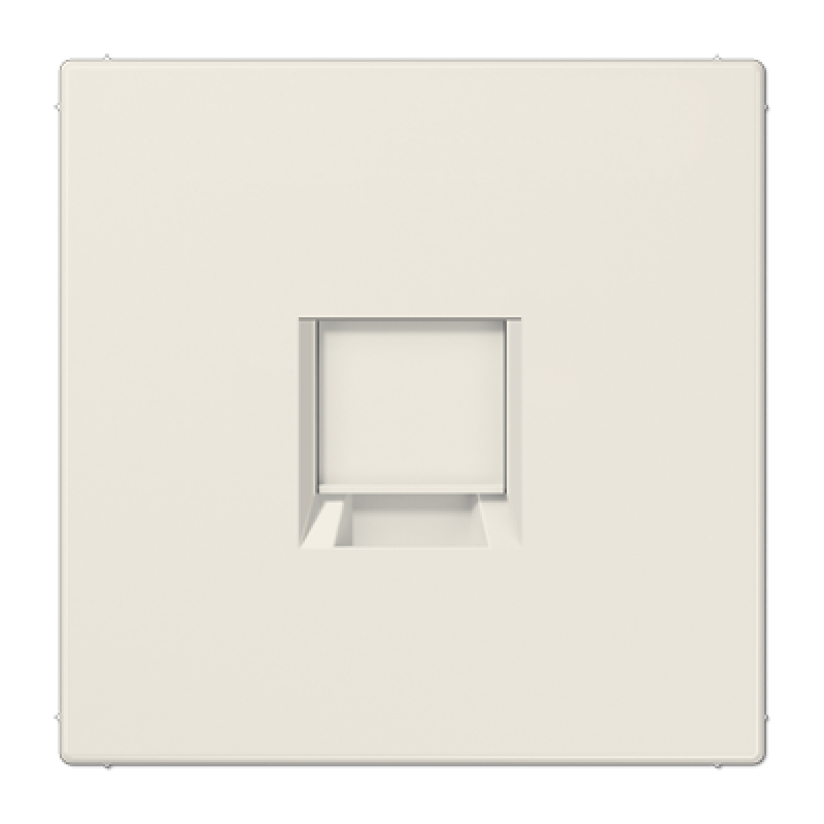 Placa Mod. Jack 1 toma LS bl marfil