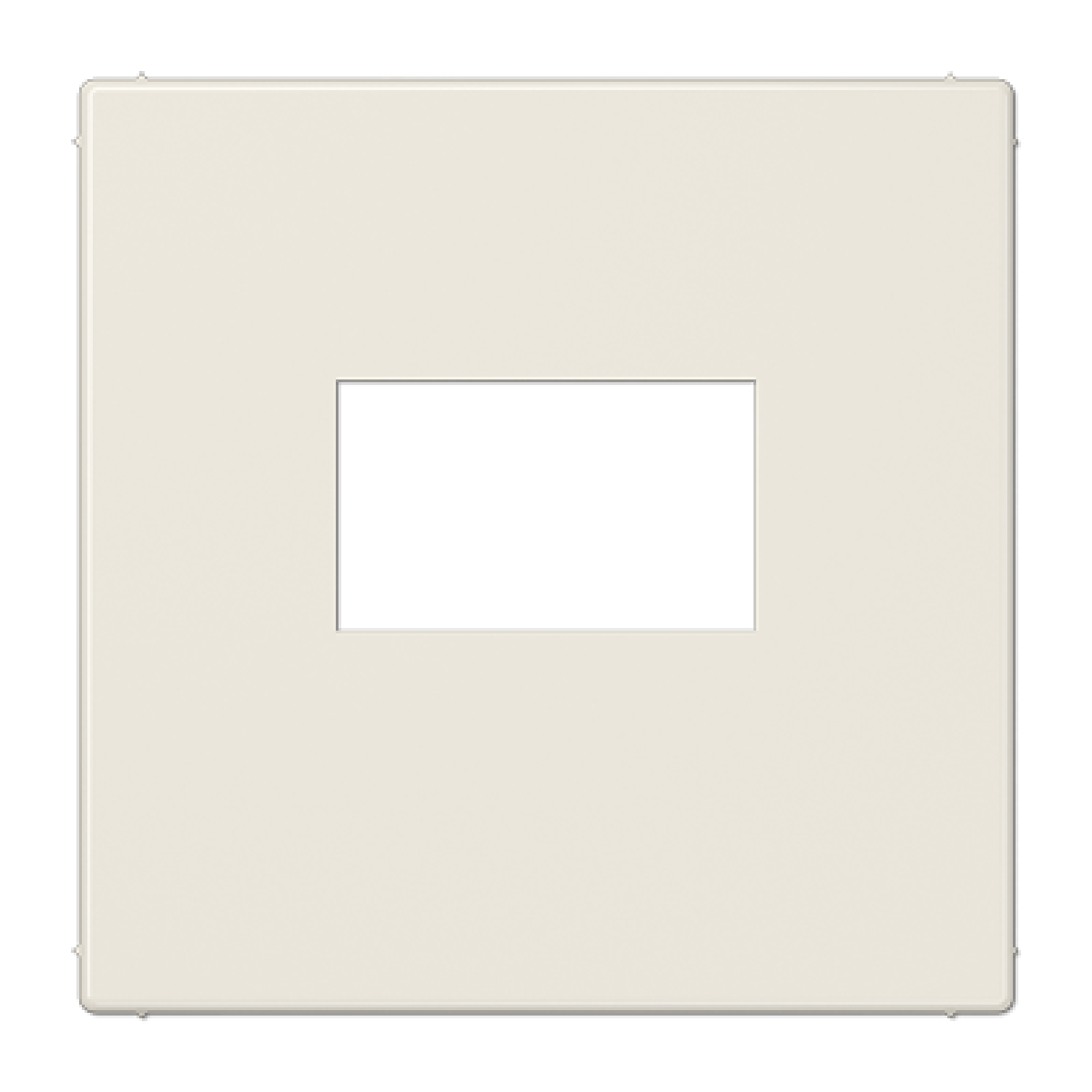 Placa USB LS blanco marfil