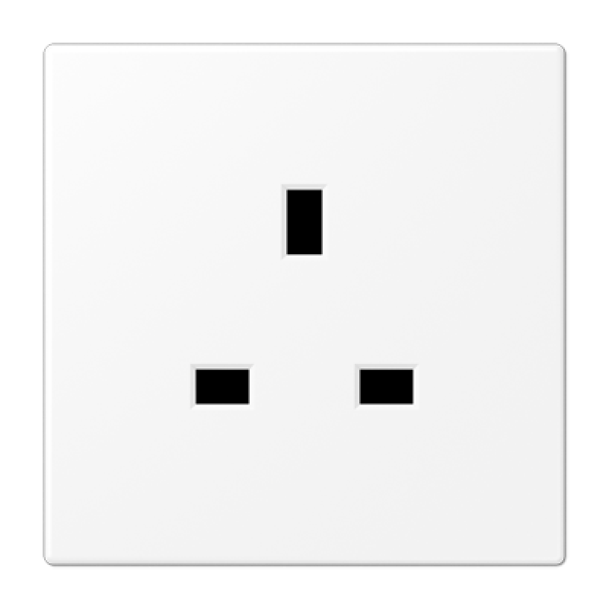 Enchufe British Standard. LS bl mate