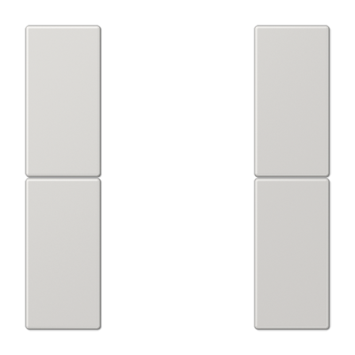 Kit teclas mód. F50 2 fases. LS gris cl