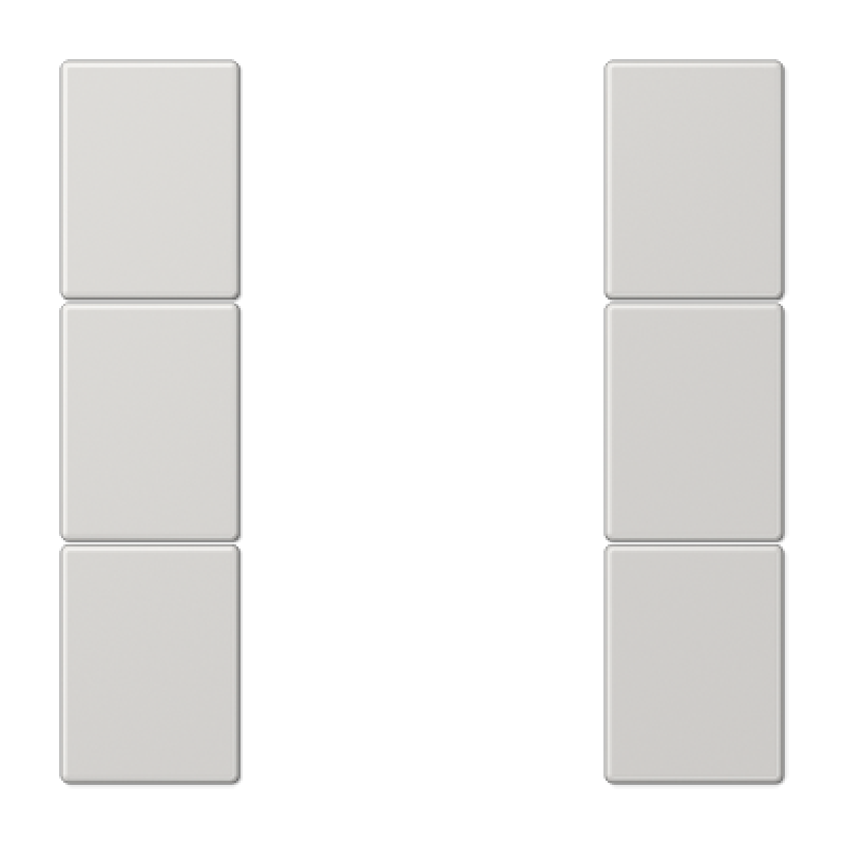 Kit teclas mód. F50 3 fases. LS gris cl