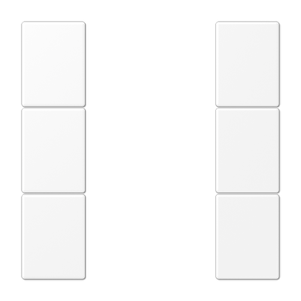 Kit teclas mód. F50 3 fases. LS bl. Mate