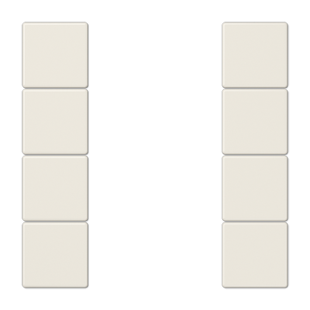 Kit teclas mód. F50 4 fases LS bl marfil