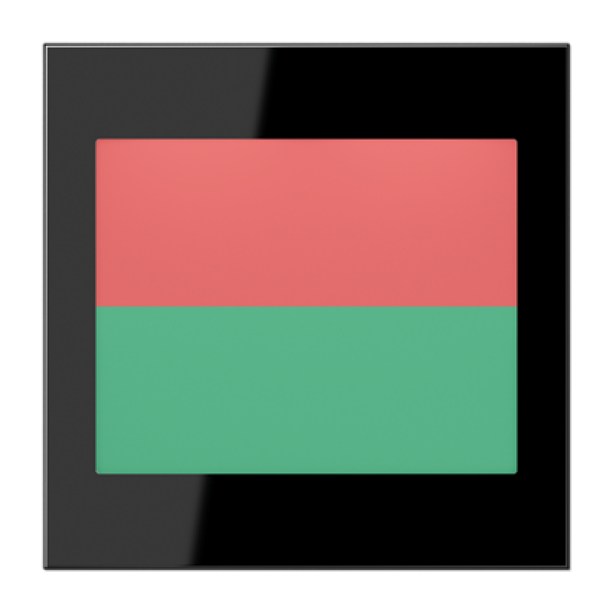 Placa LED semáforo. LS negro