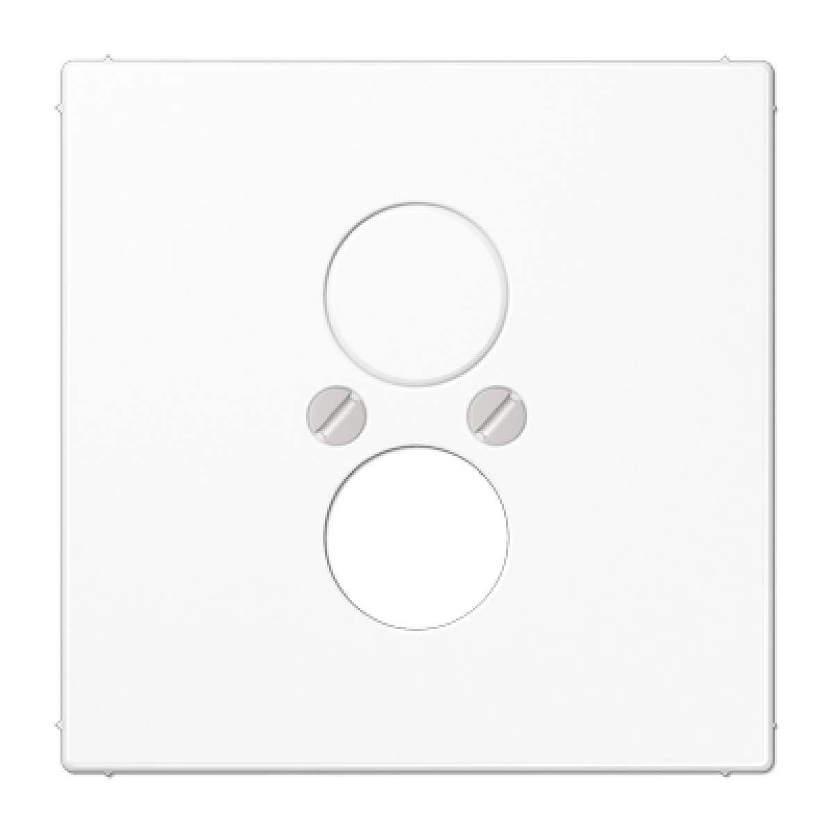 Placa 2 tomas hasta 18,5 diám LS bl alpi