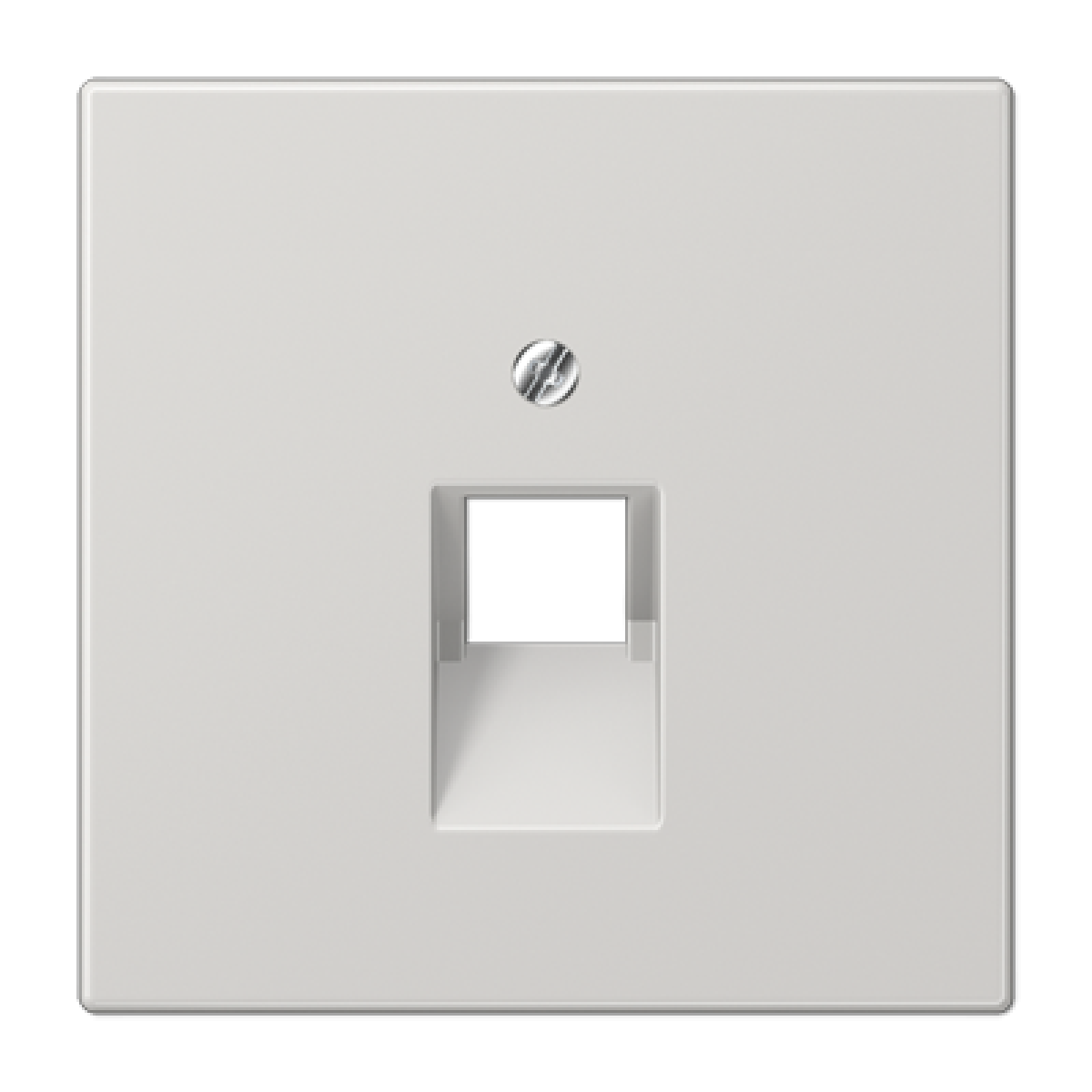 Placa central telef. LS gris claro