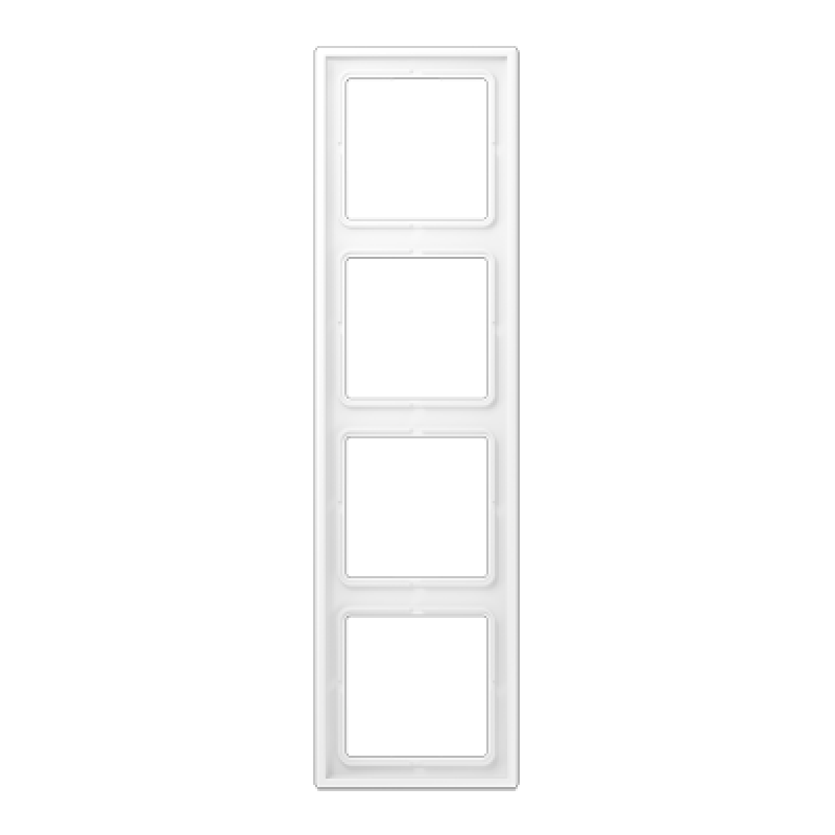 Marco cuádruple LS bl. mate