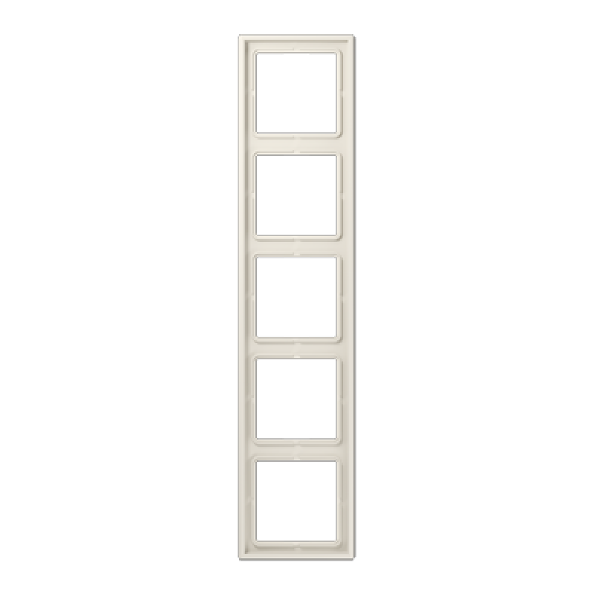 Marco quíntuple LS blanco marfil