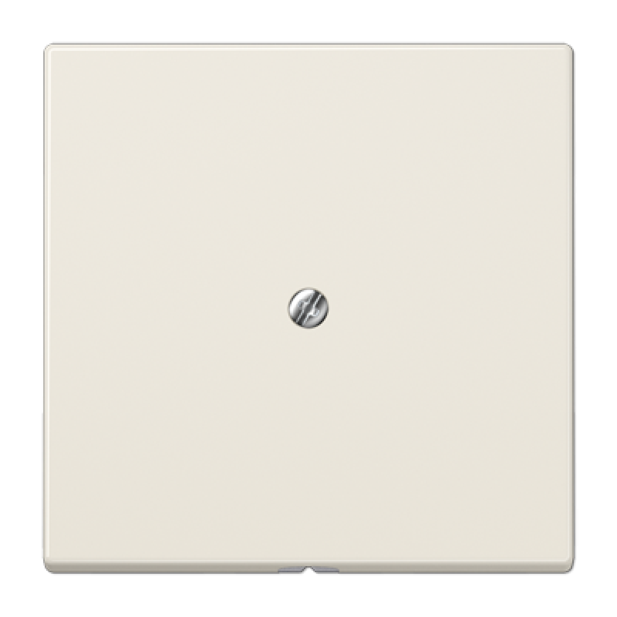 Placa con salida cable LS bl marfil