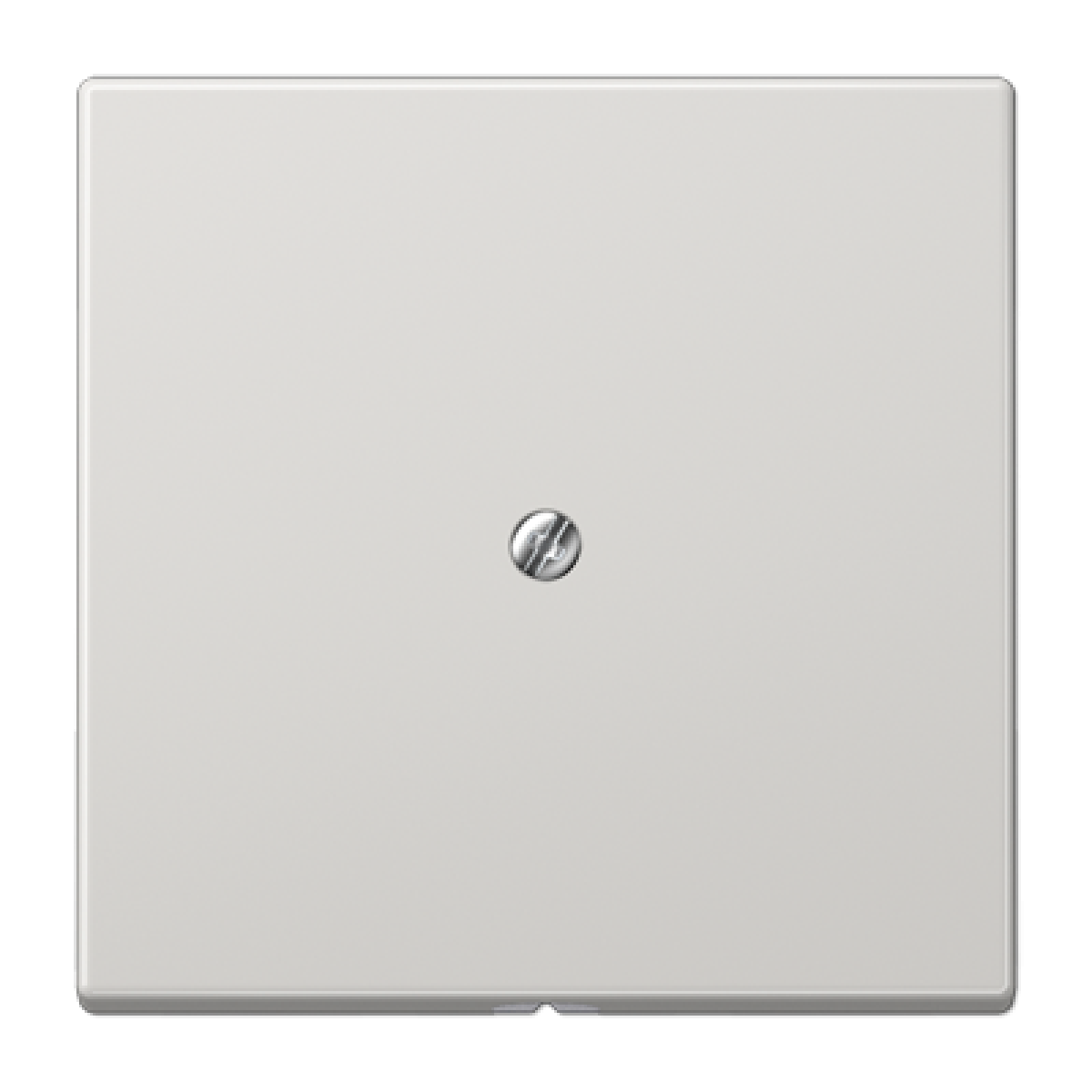 Placa con salida cable LS gris cl