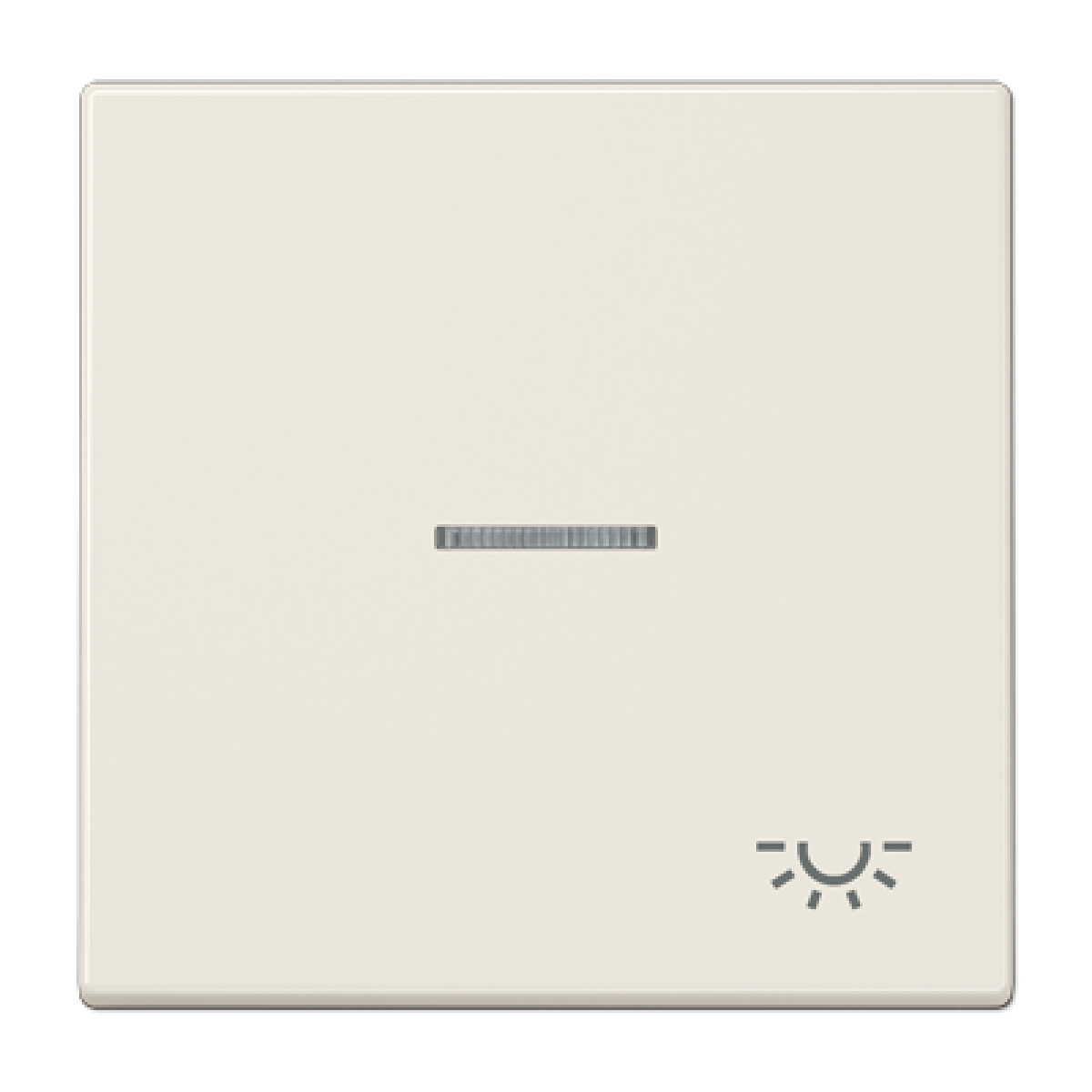 Tecla cvisorsimb. luz LS bl marfil