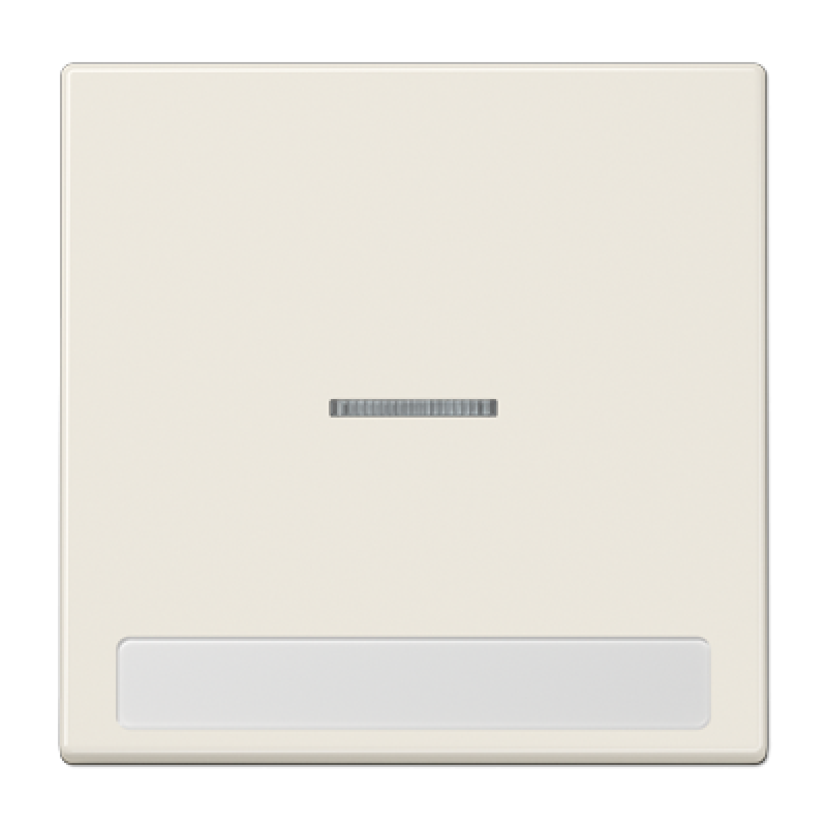 Tecla c visor e inscr. LS blanco marfil