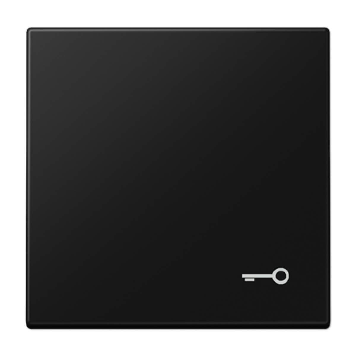 Tecla csimb. puerta LS negro mate