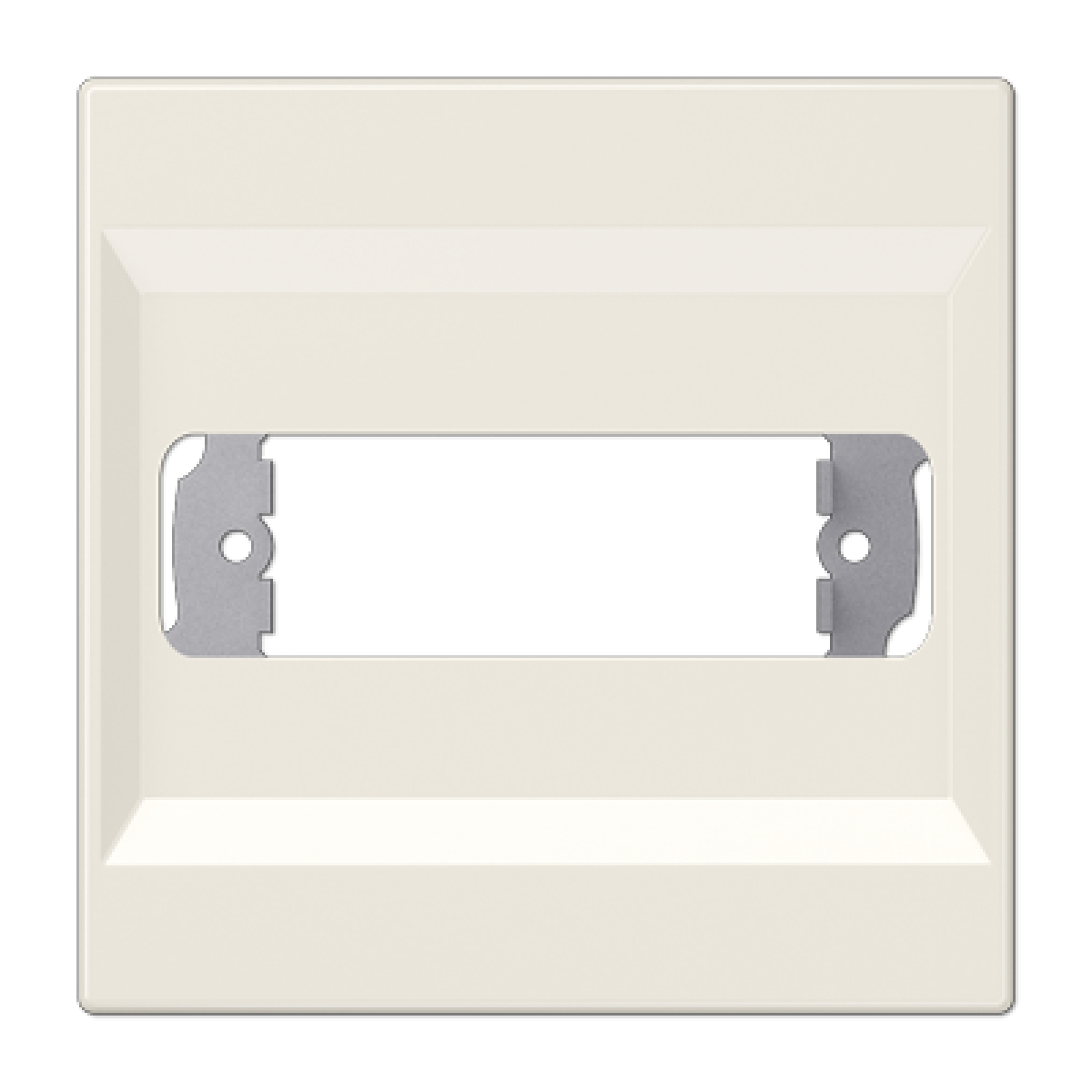 Placa toma D-SUB LS blanco marfil