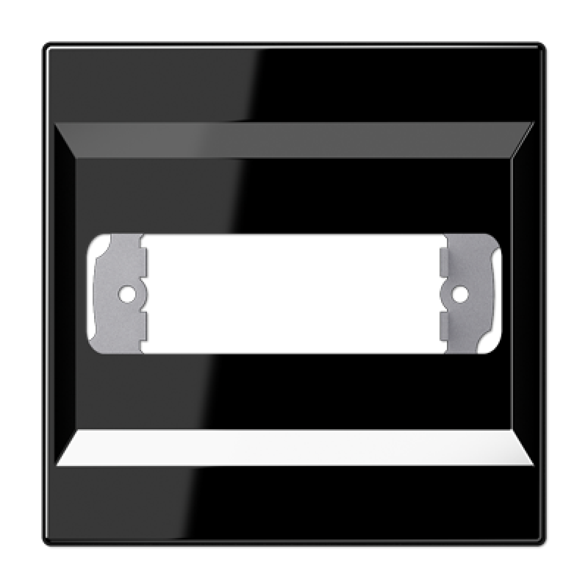 Placa toma D-SUB LS negro