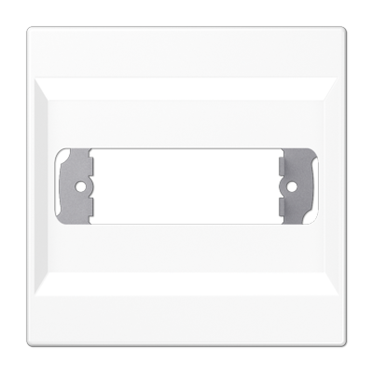 Placa toma D-SUB LS blanco alpino