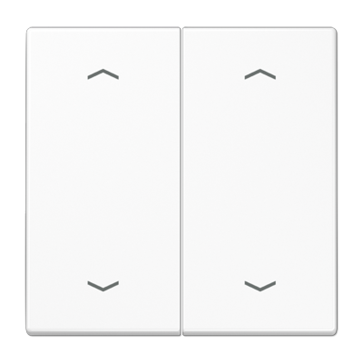 Tecla doble pers. LS blanco alpino