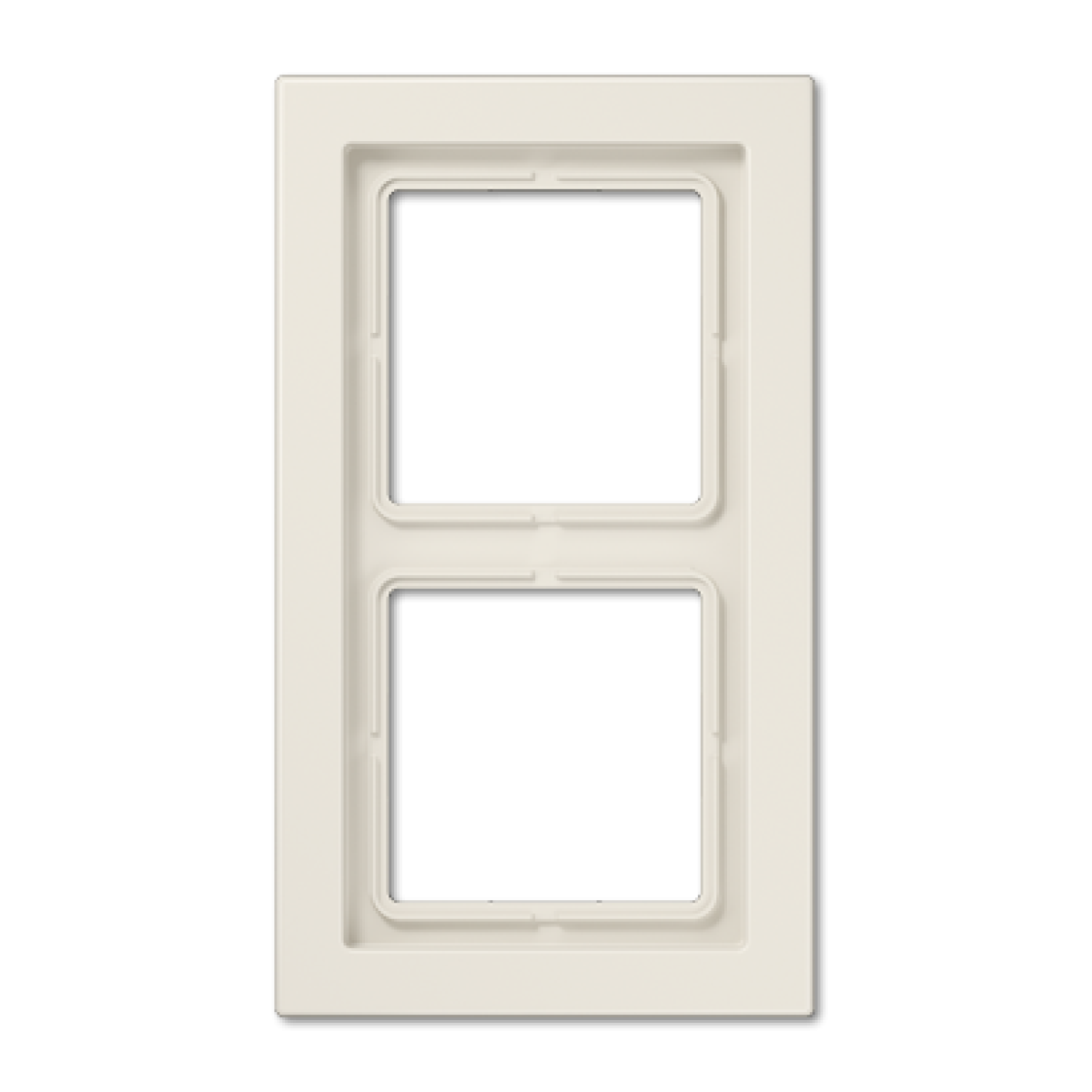 Marco doble LS DES. Blanco marfil