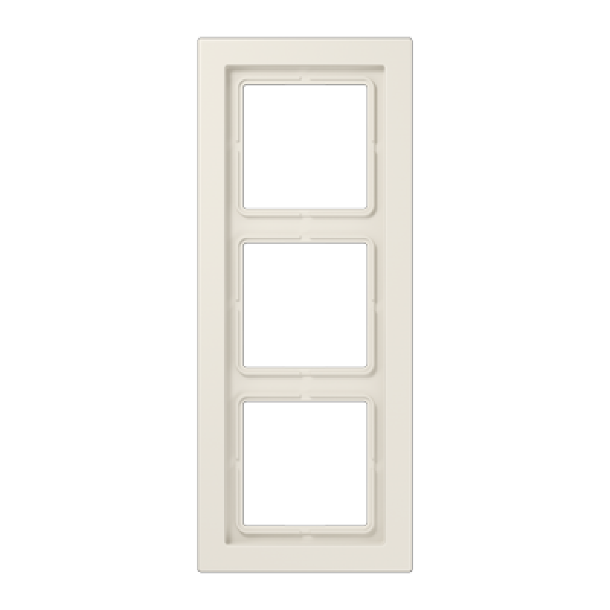 Marco triple LS DES. Blanco marfil