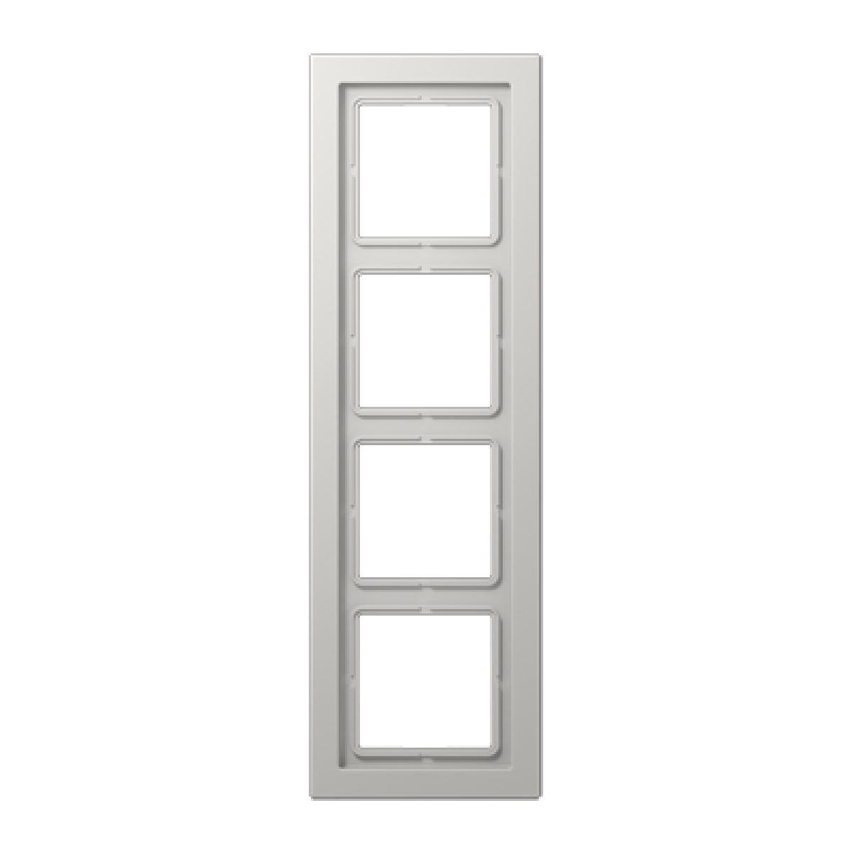 Marco cuádruple LS DES. Gris claro