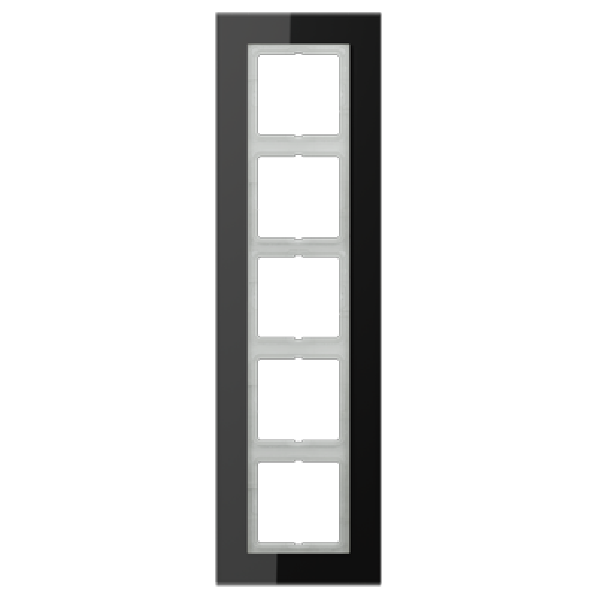 Marco quíntuple LS PLUS cri. Negro