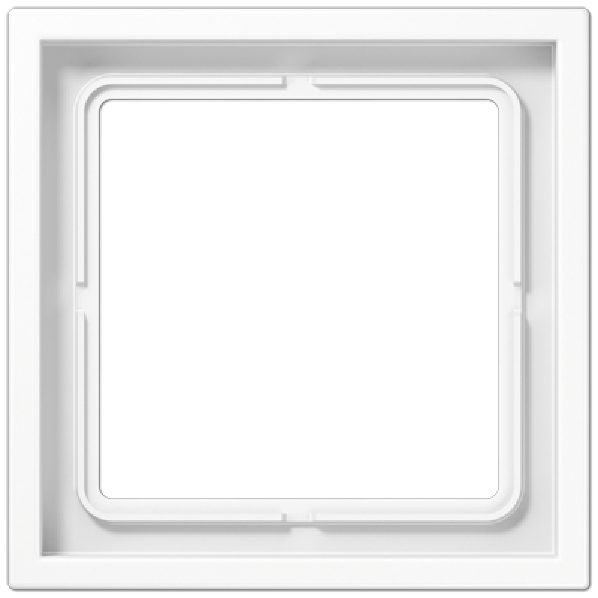 Marco simple LS ZERO blanco alpino