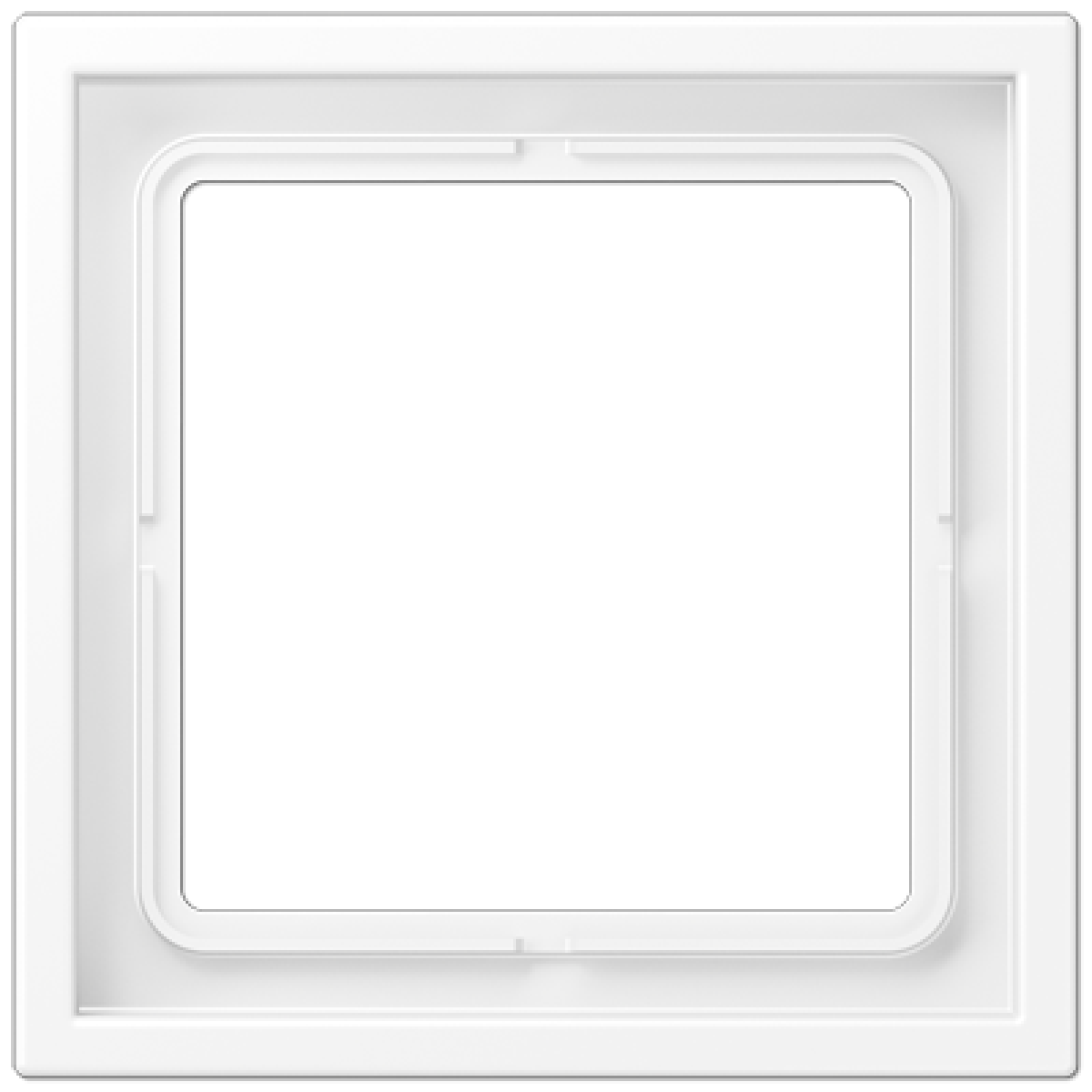 Marco simple LS ZERO blanco mate