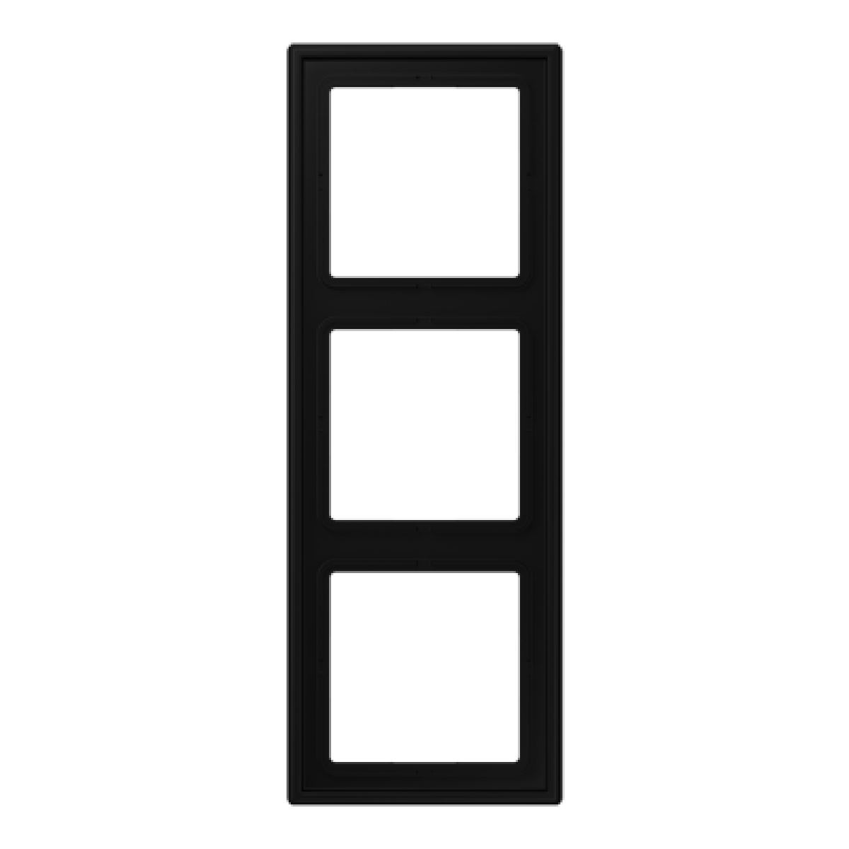 Marco triple LS ZERO negro mate