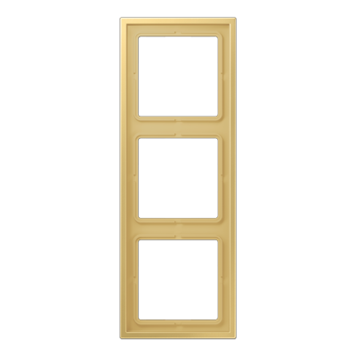 Marco triple LS ZERO latón classic