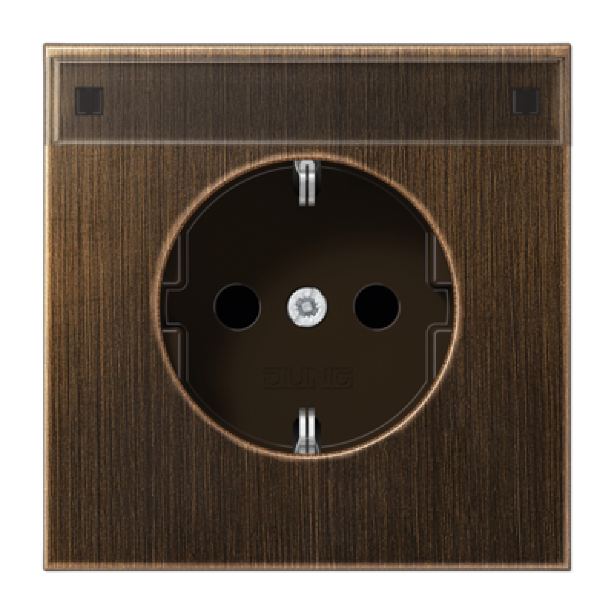 Enchufe SCHUKO inscr. prot. LS lat. an