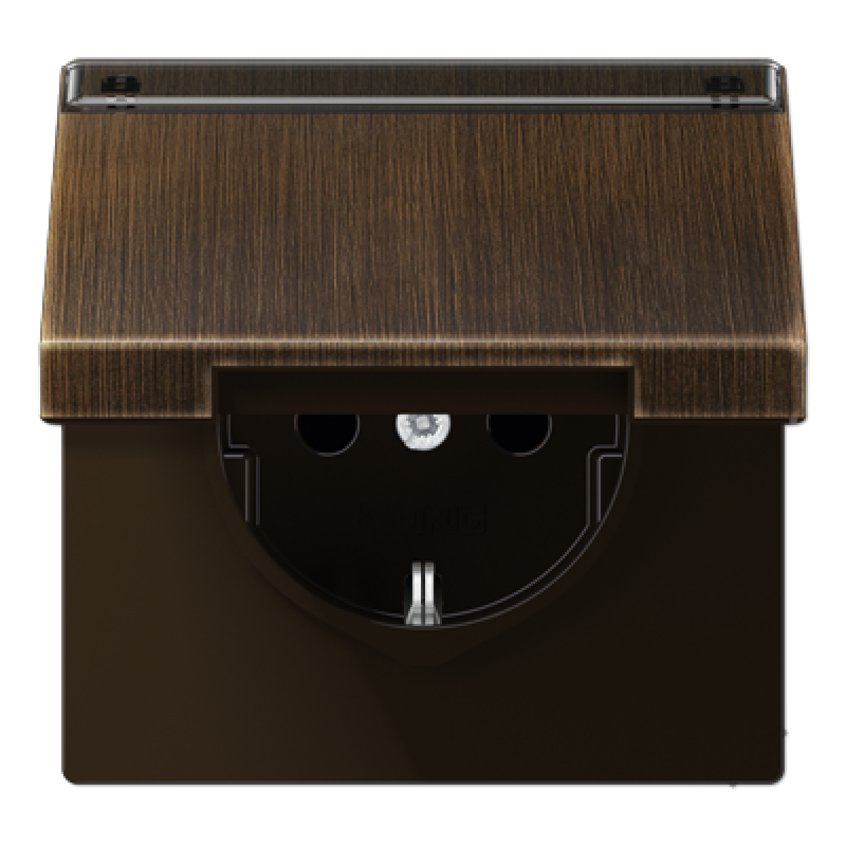 Enchufe c tapa abat. retroc. LS lat. An