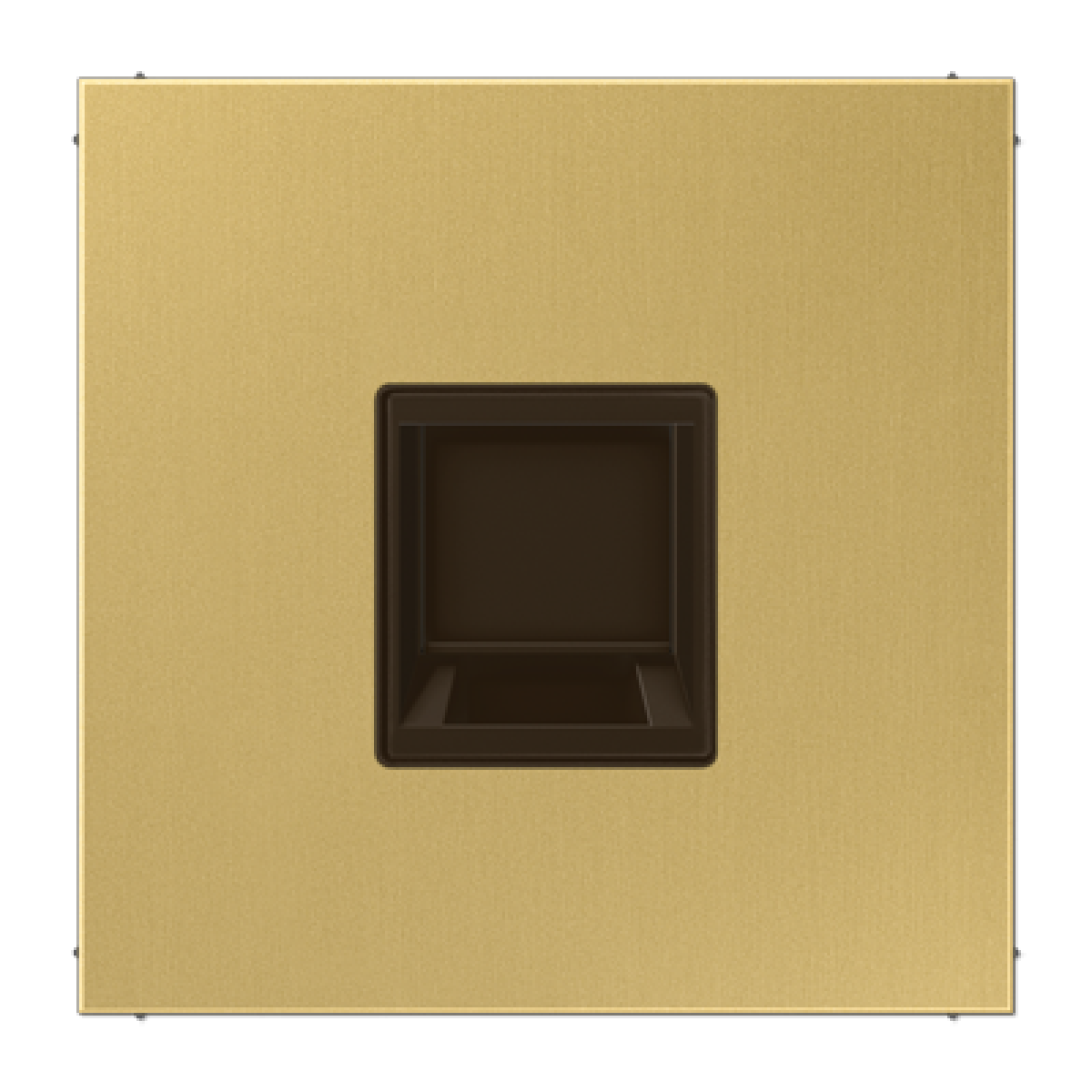 Placa Mod. Jack 1 toma LS lat. cl.