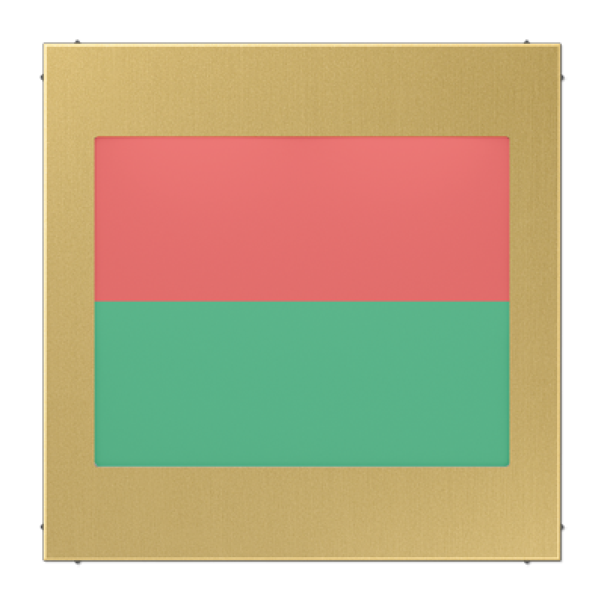 Placa LED semáforo. LS latón classic