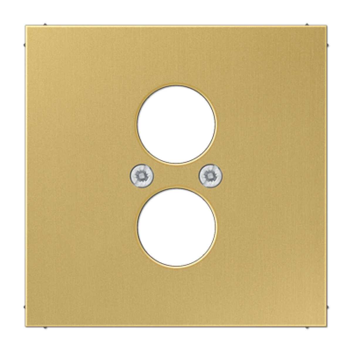 Placa 2 tomas hasta 18,5 diám LS lat. cl